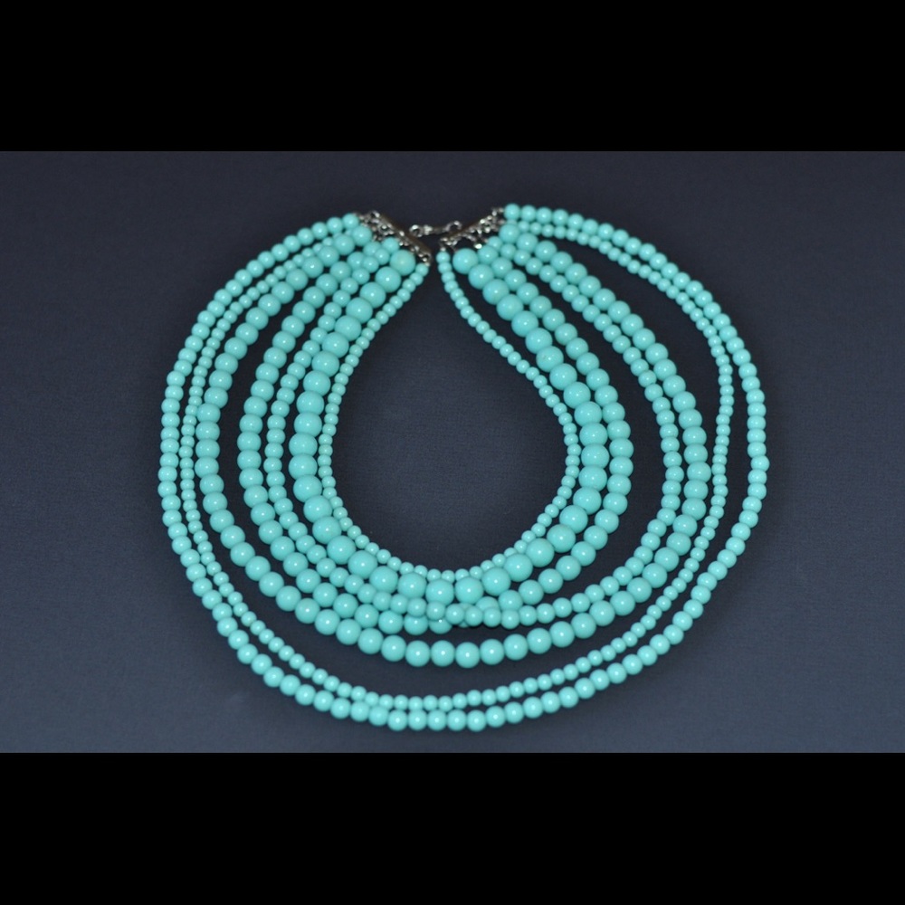 Turquoise Multi-strand Necklace